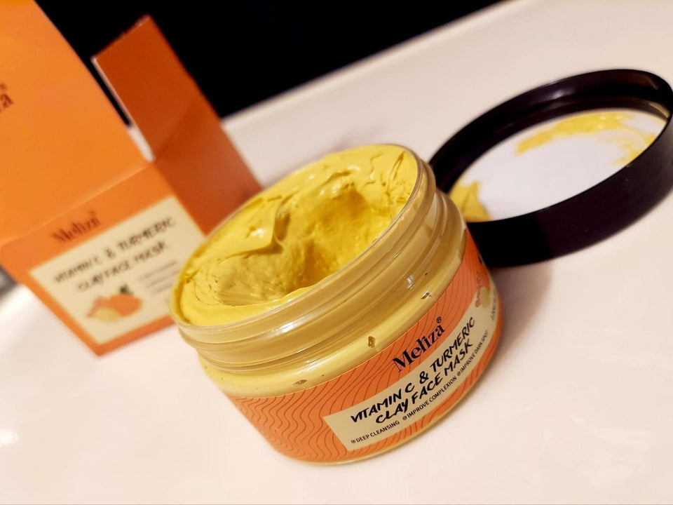 Vitamin C & Turmeric Clay Mask - Deep Cleansing