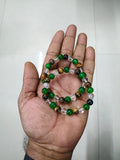 Relaxing Success Enhancing Prosperity & Abundance Beaded Stretch Unisex Bracelet (Pack of 2)