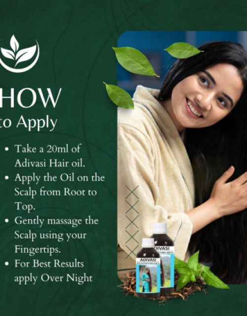 Neelambari Adivasi Herbal Hair Oil * 100% Original *